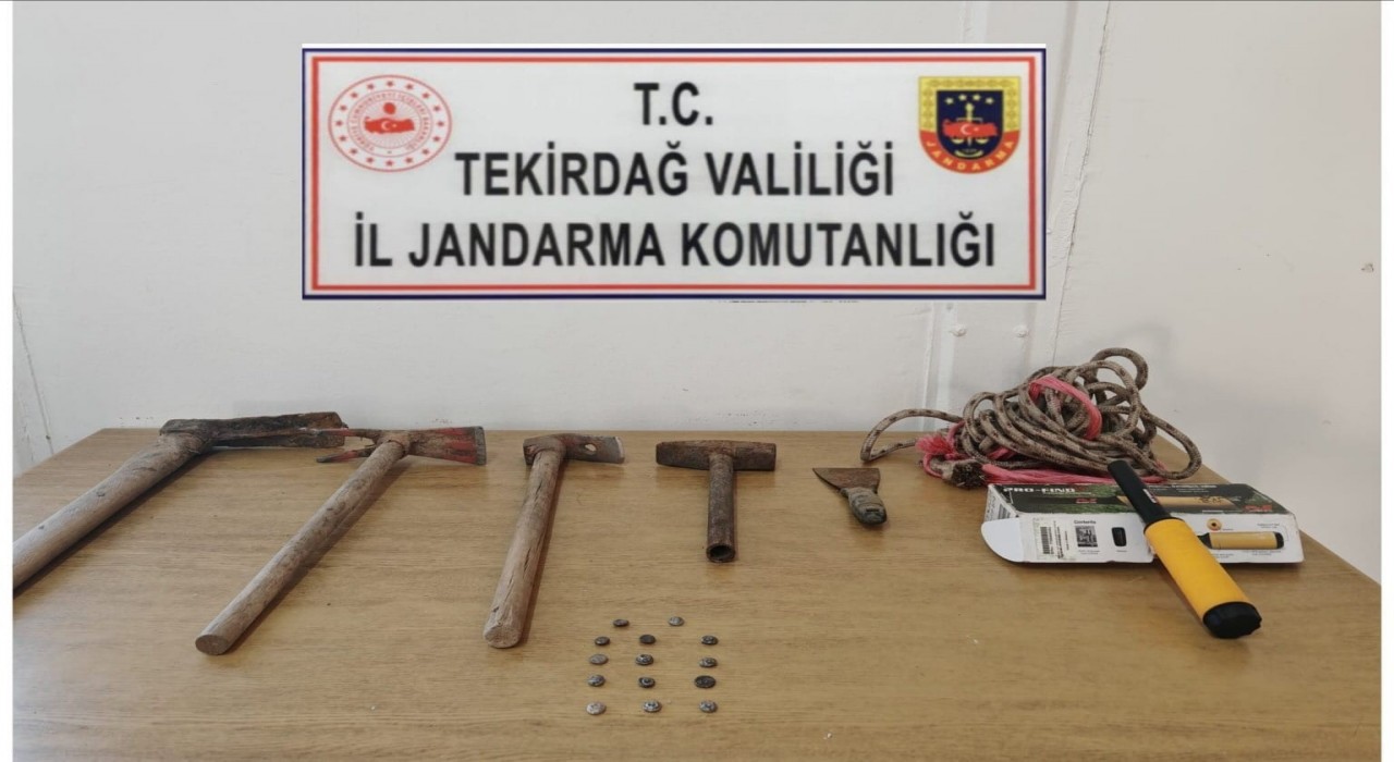 Şarköyde tarihi eser kaçakçılığı operasyonu
