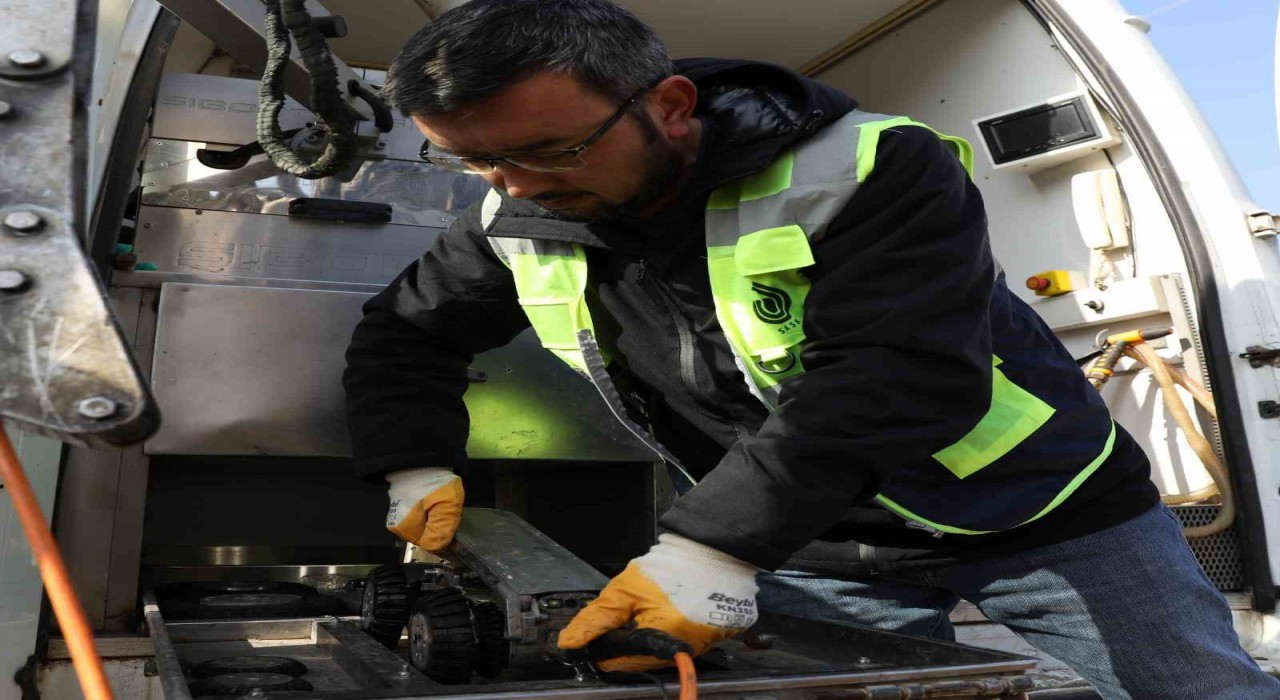 SASKİden kanal arızalarında robotlu çözüm