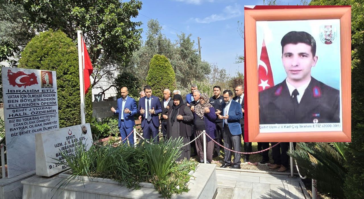 Şehit Etiz, Şehadetinin 9. Yılında Dualarla Anıldı