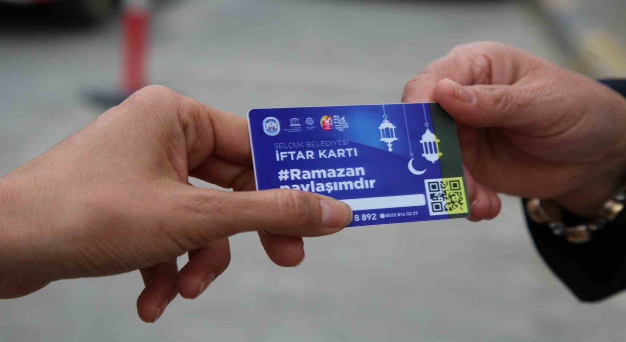 Selçukta Ramazan dayanışması İftar Kart ile başladı