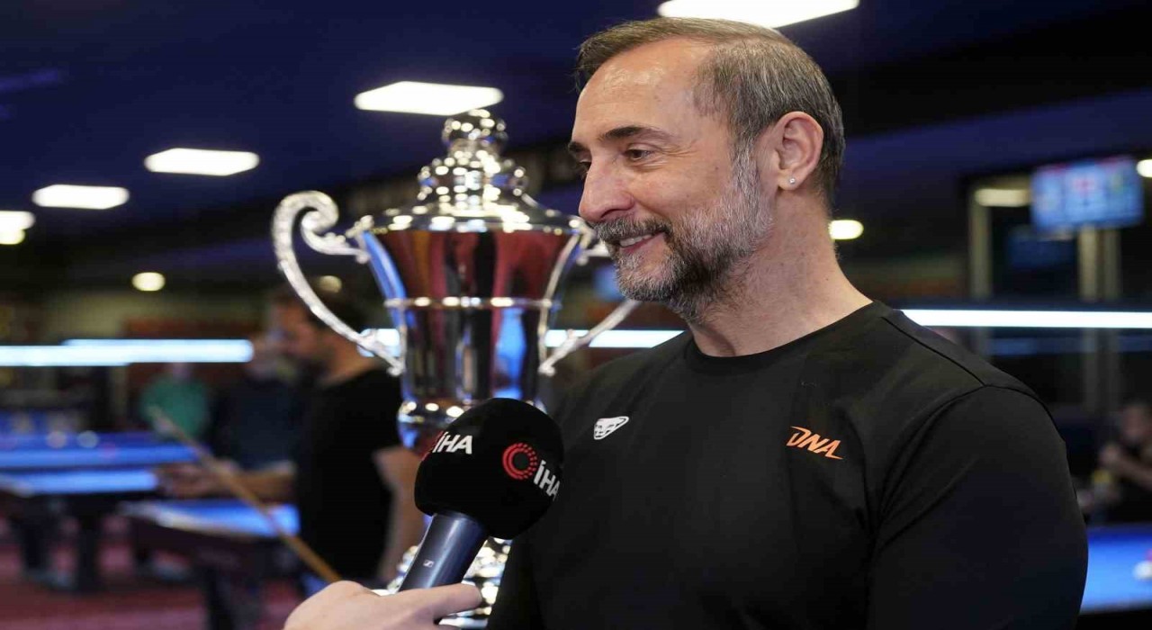 Semih Saygıner: Bilardoya başlayalı 45 yılı geçti, hala deli gibi çalışıyorum