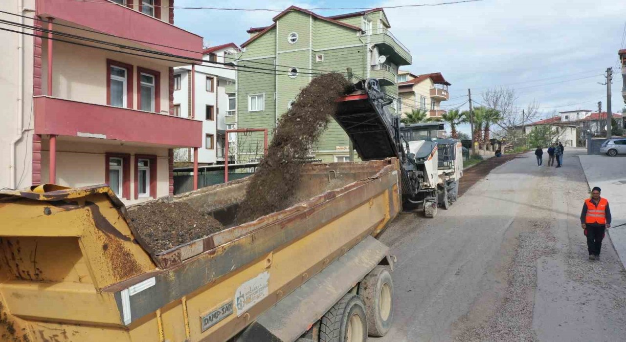 Serdar Mahallesinde altyapı tamamlandı, sıra asfaltta