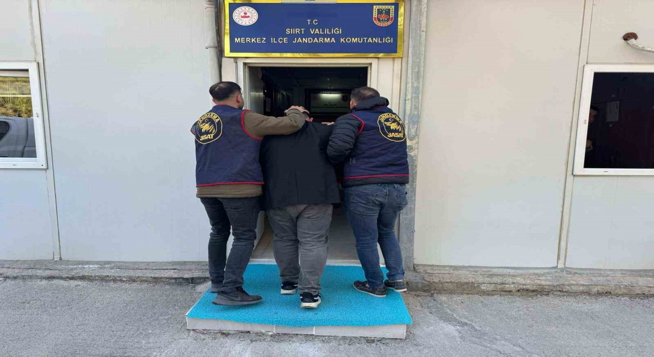 Siirtte 10 yıldır aranan firari hükümlü yakalandı