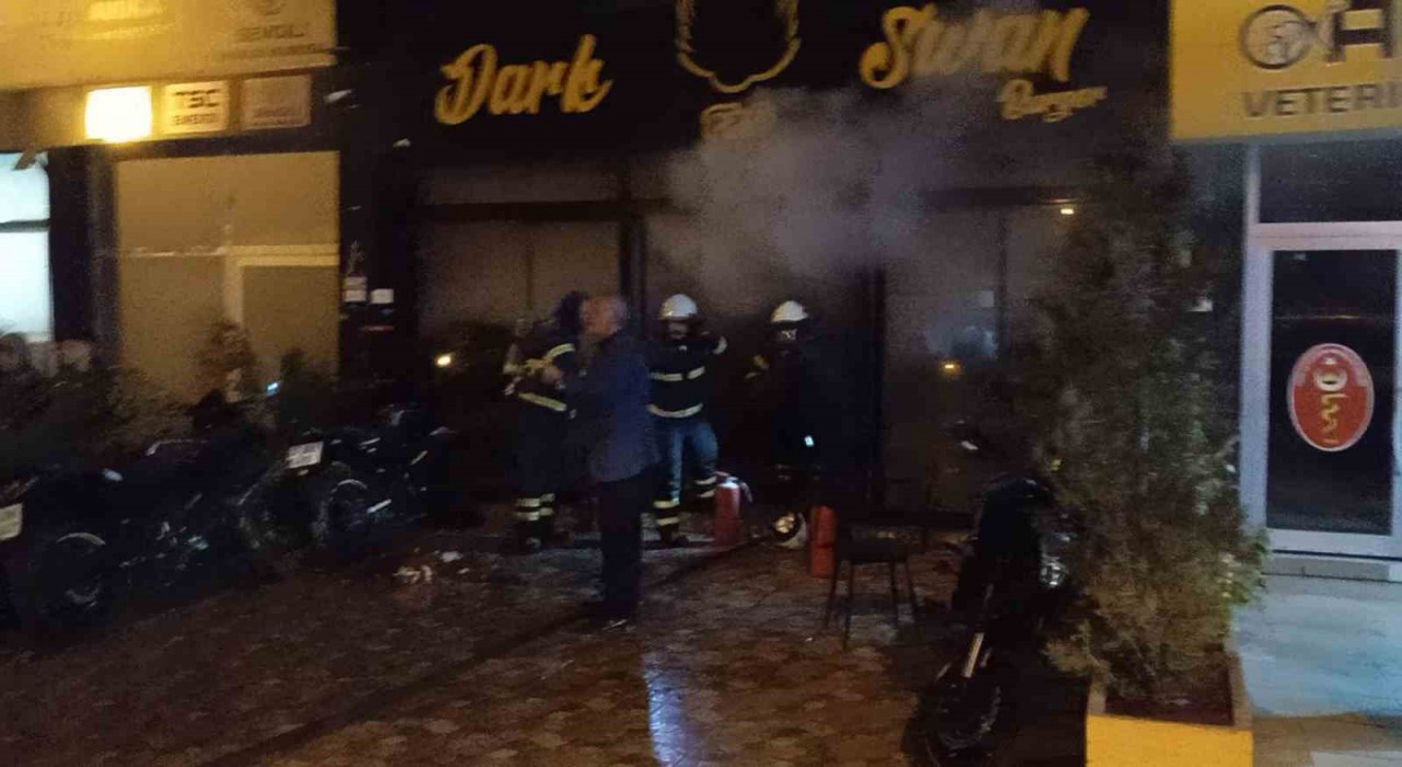 Siirtte iş yerinde yangın