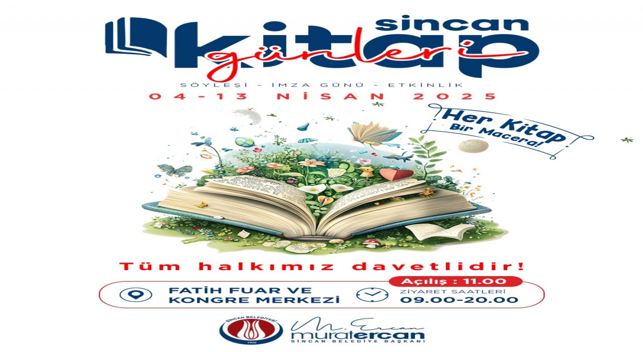 Sincan Belediyesinden Sincan Kitap Günleri etkinliği