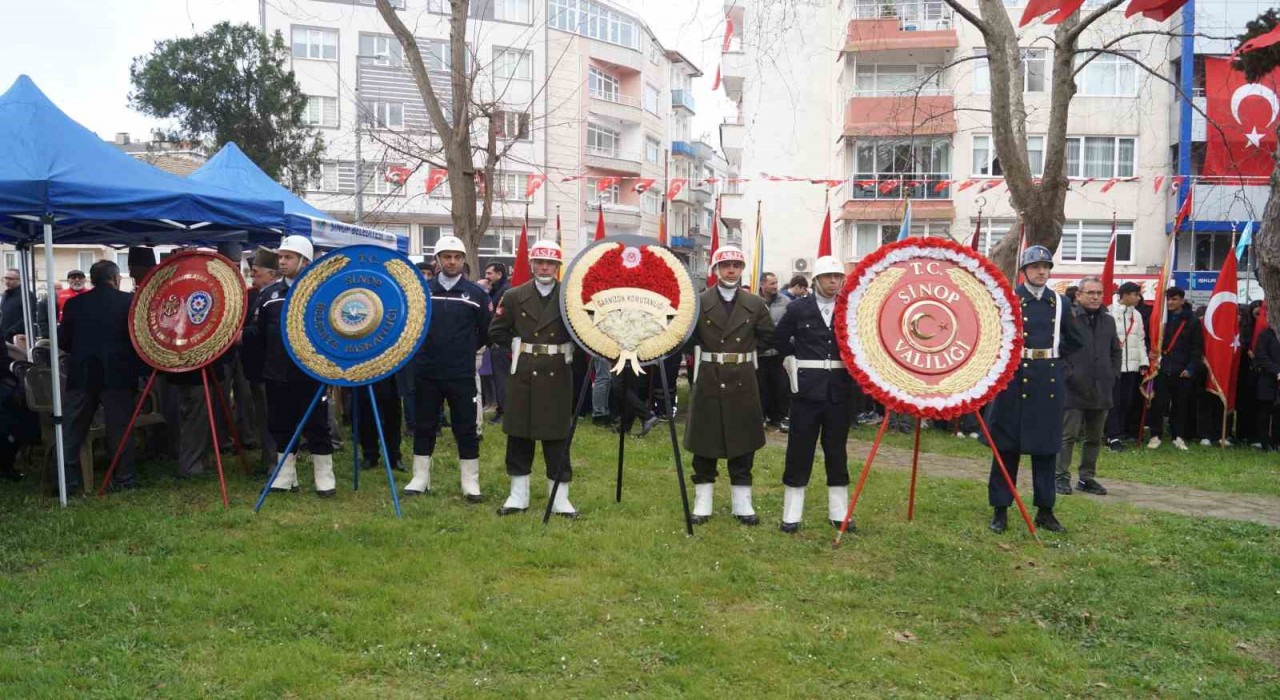 Sinopta Çanakkale şehitleri anıldı