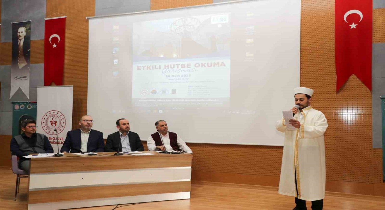 Sinopta hutbe okuma yarışması