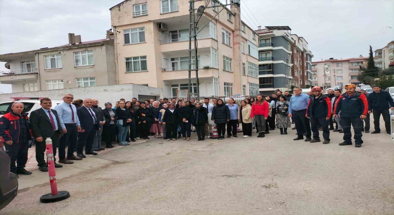 Sinopta yangın tatbikatı
