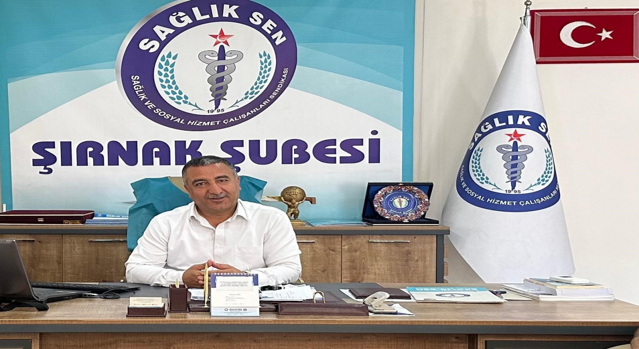 Şırnakta branş doktorunun tehdit edilmesine Sağlık-Senden tepki