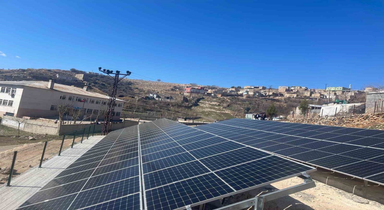 Şırnakta GES projesi ile içme suyu hattının enerji ihtiyacı karşılanıyor