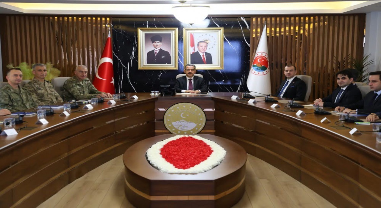 Şırnakta İl Güvenlik ve Asayiş Koordinasyon Toplantısı yapıldı