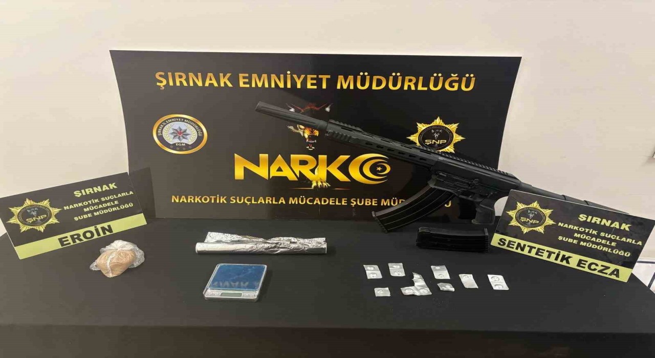 Şırnakta narkotik, asayiş, kaçakçılık ve terör operasyonlarında 41 şüpheliye işlem yapıldı