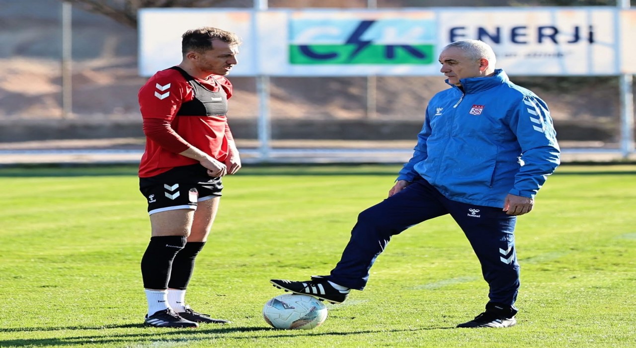 Sivassporda Hatayspor maçı hazırlıkları sürüyor