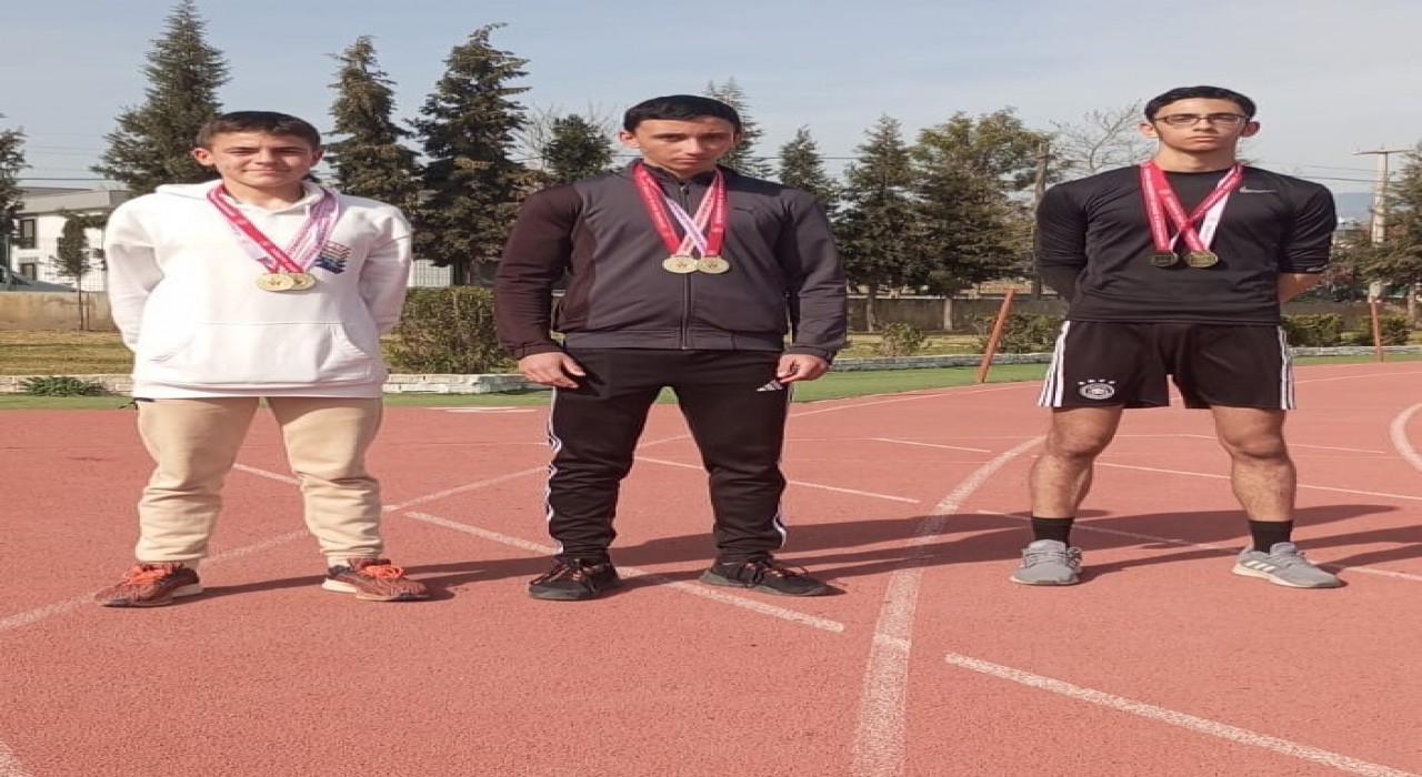 Söke Şehit Emre Acar Cumhuriyet Anadolu Lisesinden Atletizmde 3 il birincilliği