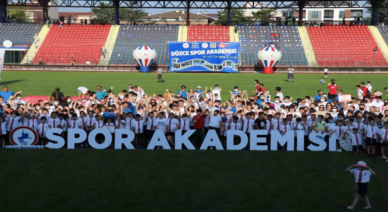 Spor şehri Düzcenin yükselen yıldızı; spor akademisi