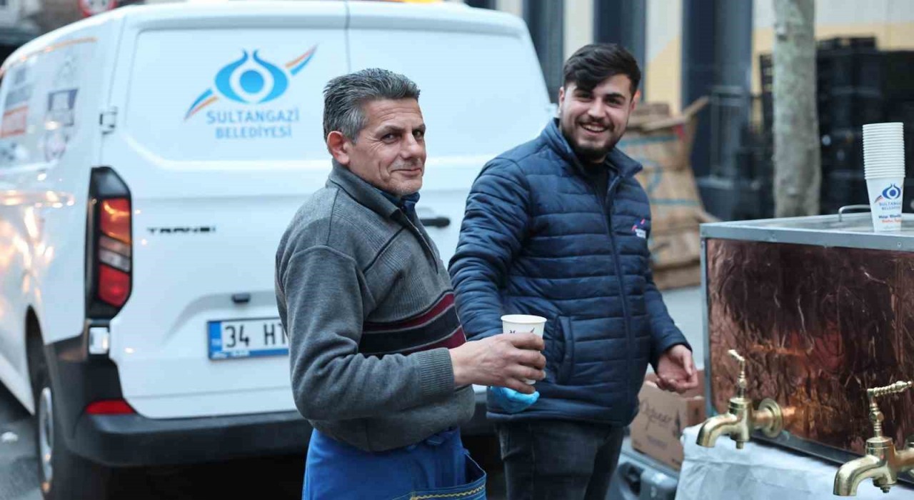 Sultangazi Belediyesinden iftarda sıcacık çorba ikramı