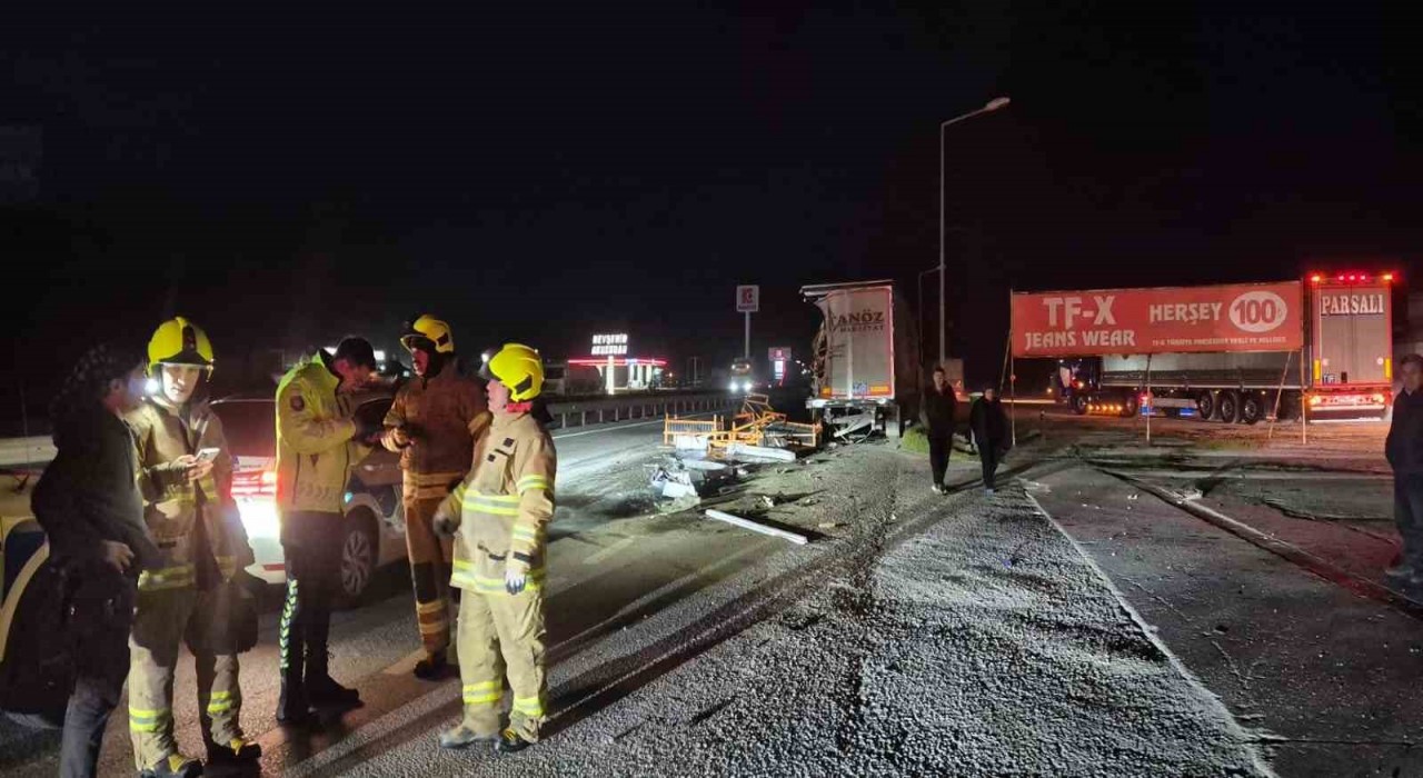 Susurlukta trafik kazası: 1 yaralı