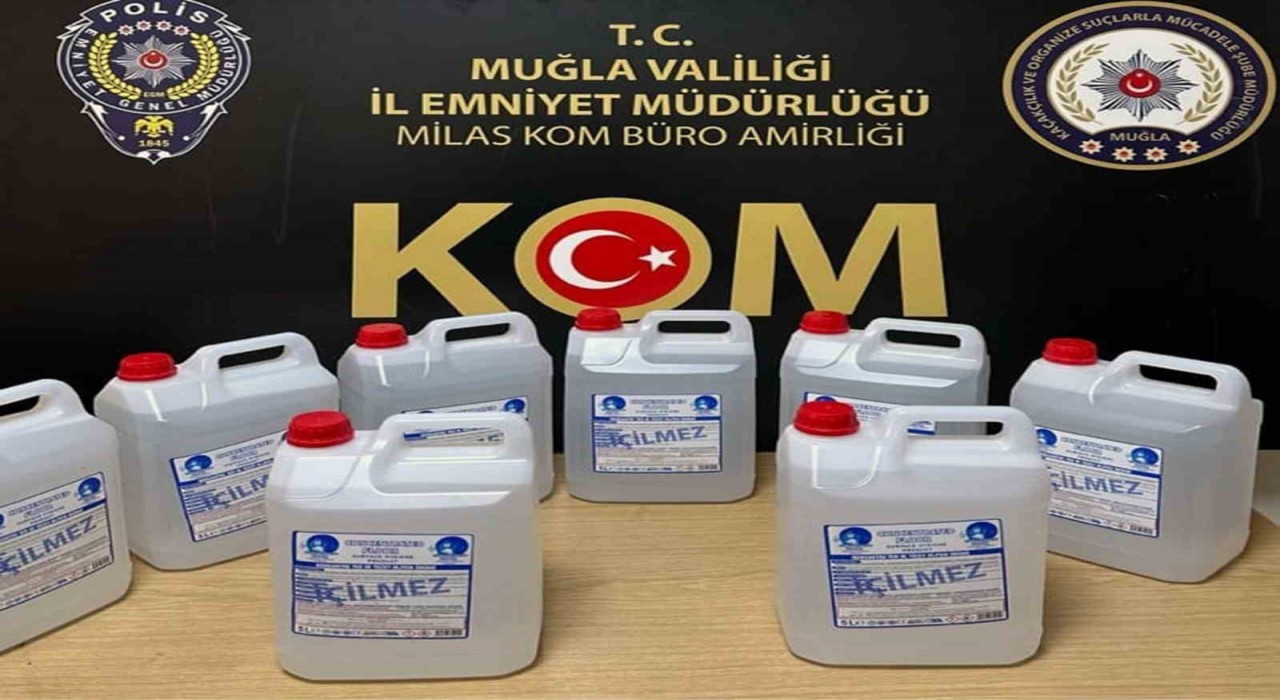Tarihi eser ve kaçak alkol operasyonu