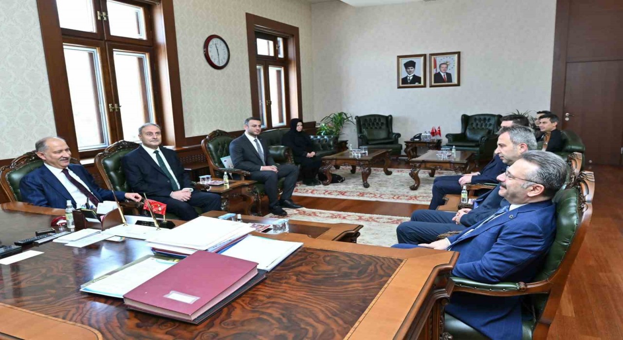 Tarım ve Orman Bakan Yardımcısı Polattan Eskişehir Valisi Aksoya ziyaret