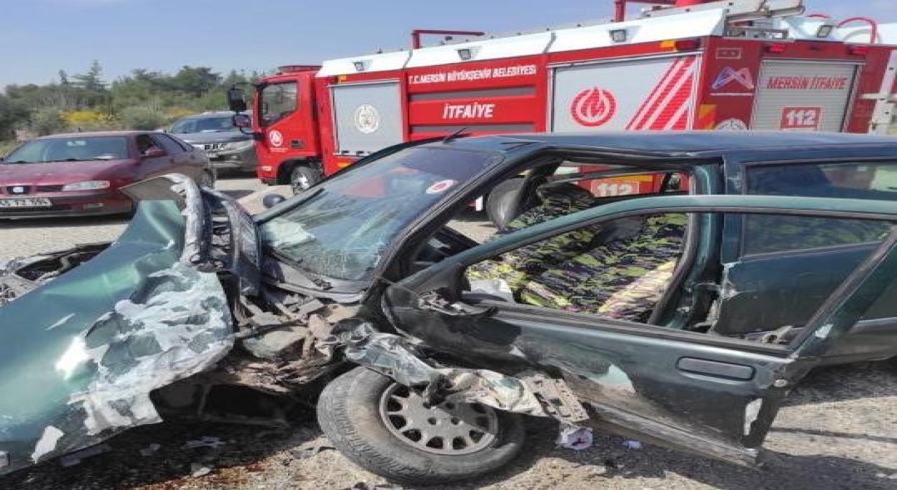 Tarsusta trafik kazasında 1 kişi yaralandı