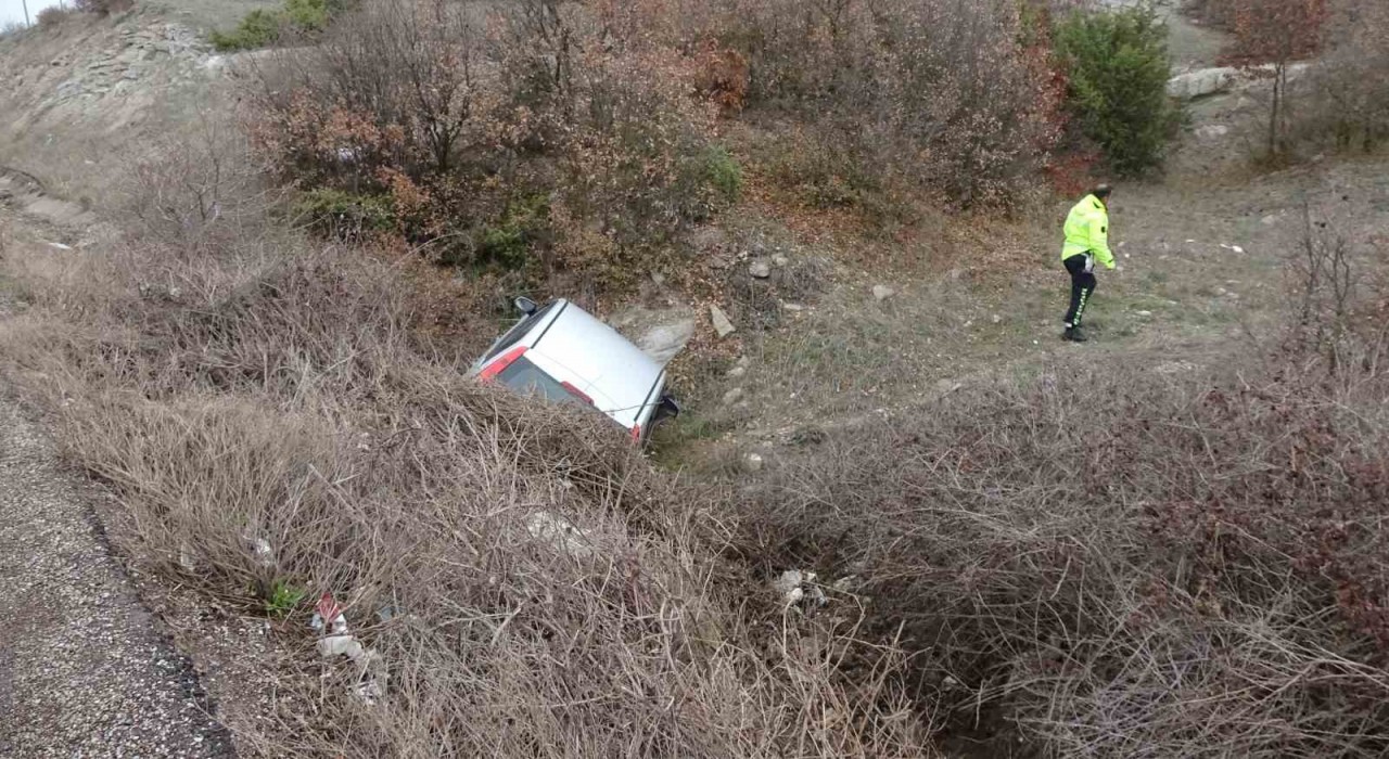 Tavşanlıda trafik kazası: 1 yaralı
