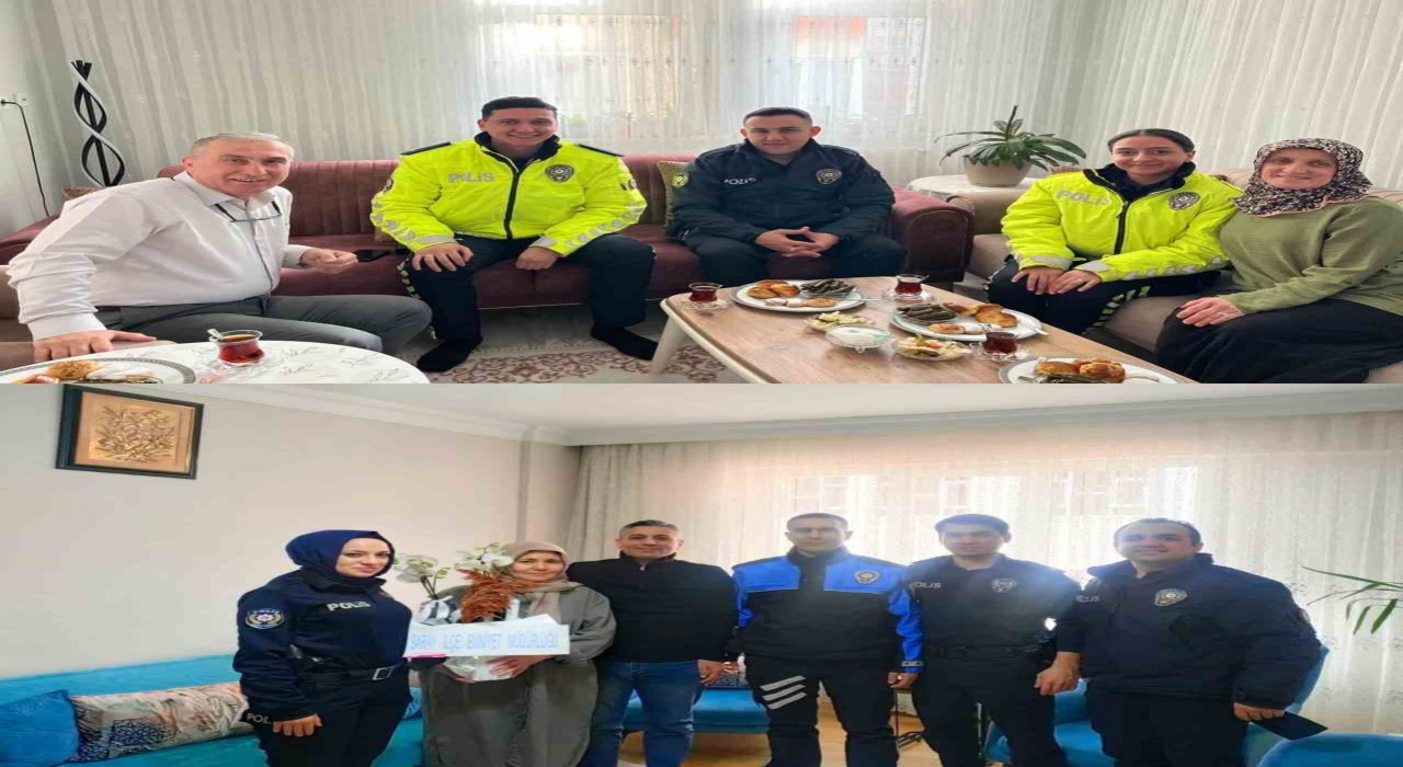 Tekirdağ Emniyetinden meslekte ve ailede enlere vefa
