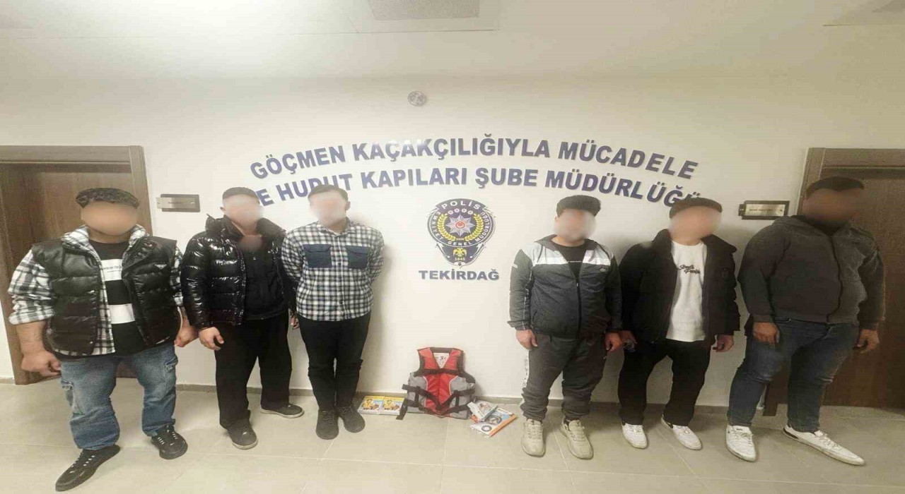Tekirdağda göçmen kaçakçılığı operasyonunda 3 organizatör tutuklandı