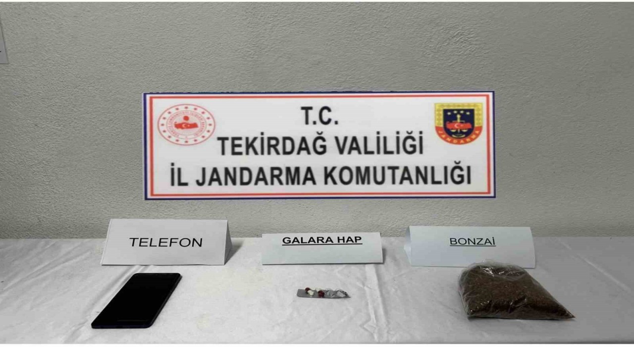 Tekirdağda jandarmadan uyuşturucu operasyonları