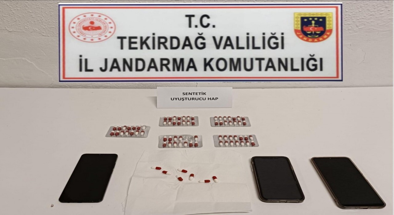 Tekirdağda jandarmadan uyuşturucu operasyonu