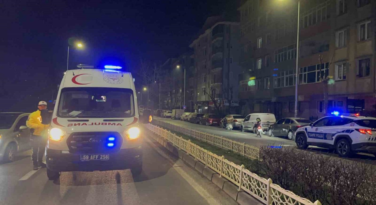 Tekirdağda motosikletlinin akrobatik şovu kazayla bitti: 51 bin lira ceza kesildi