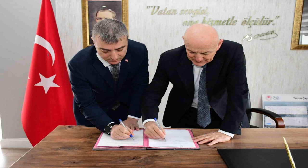 Termede bilim şenliği için protokol imzalandı