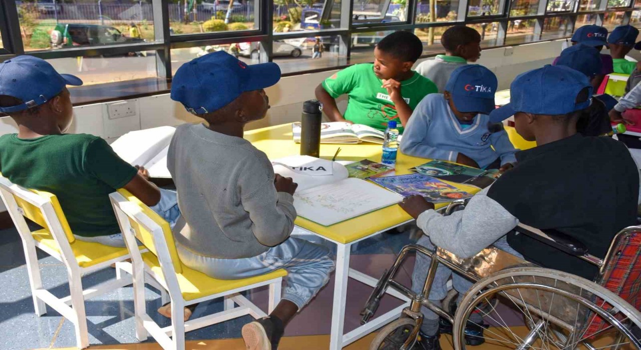 TİKA, Kenya Milli Kütüphanesinin çocuk bölümünü yeniledi