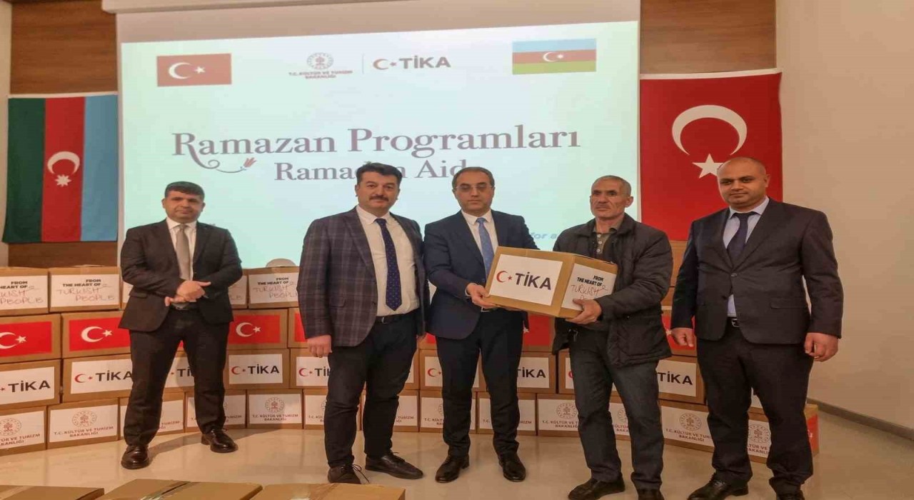 TİKA, Nahçıvanda 400 aileye gıda paketi ulaştırdı