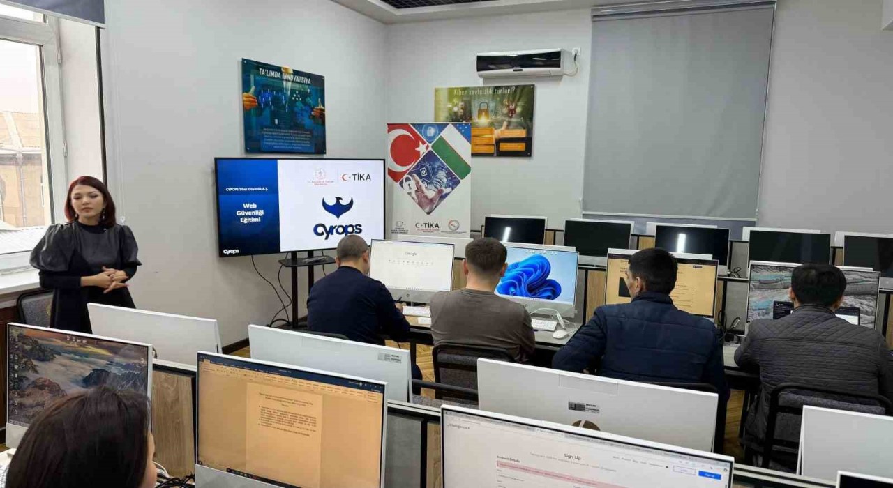 TİKAdan Özbekistanda siber güvenlik eğitimi