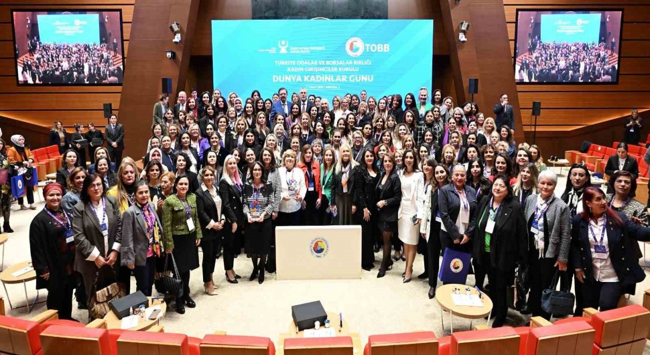 TOBBdan Dünya Kadınlar Günü Etkinliği ve Sanayide Kadın Eli Projesi Ödül Töreni