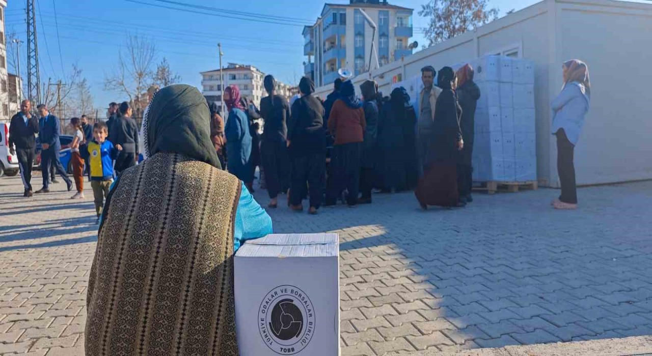 TOBBdan Elazığlı depremzedelere yardım