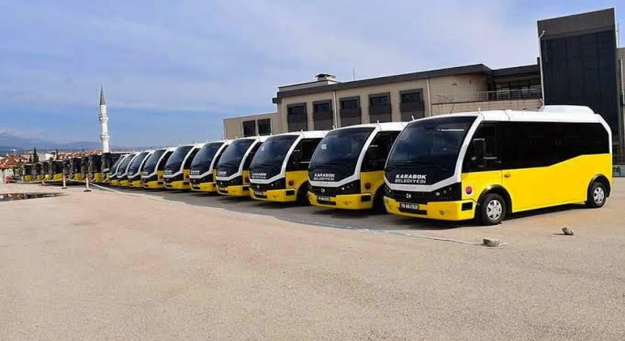 Toplu taşıma bayramda Karabükte ücretsiz olacak