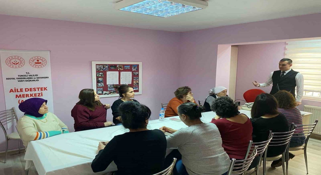 Tuncelide, tüketiciyi bilgilendirme eğitimleri sürüyor