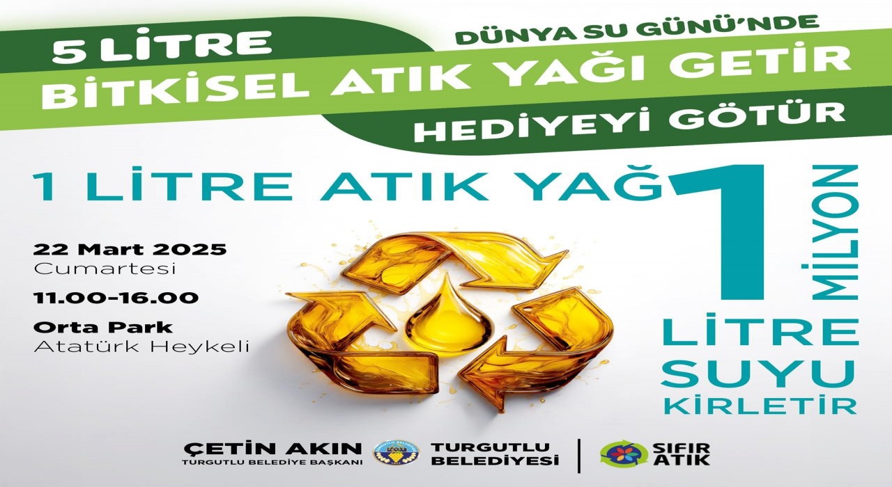 Turgutlu Belediyesinden çevreci kampanya