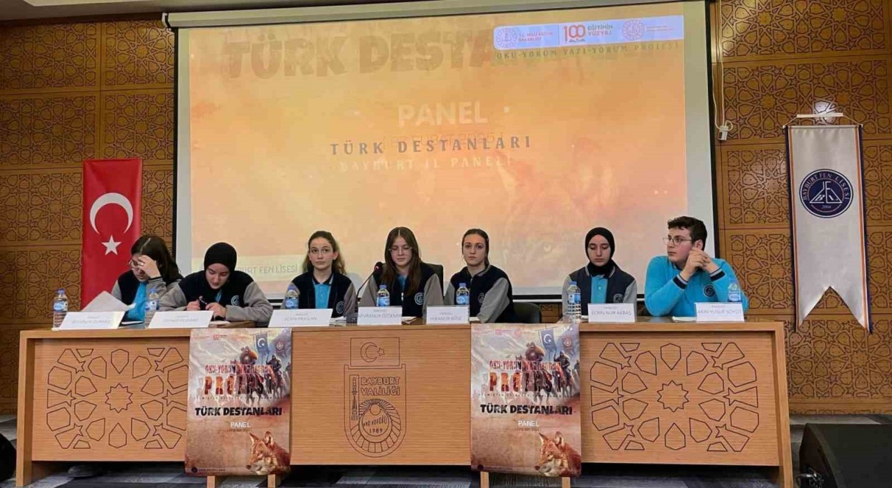 Türk Destanları Okumaları Bayburt İl Paneli gerçekleştirildi