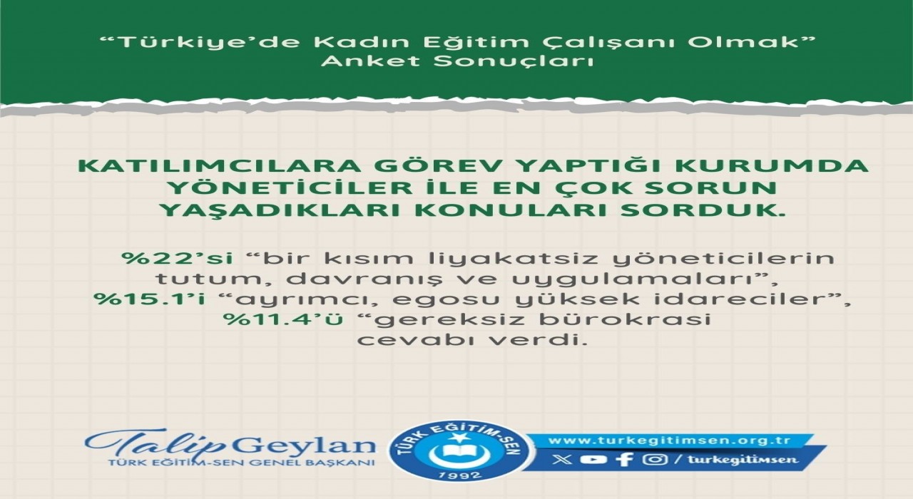 Türk Eğitim Sen: Artan enflasyon kadın eğitimcileri de vurdu