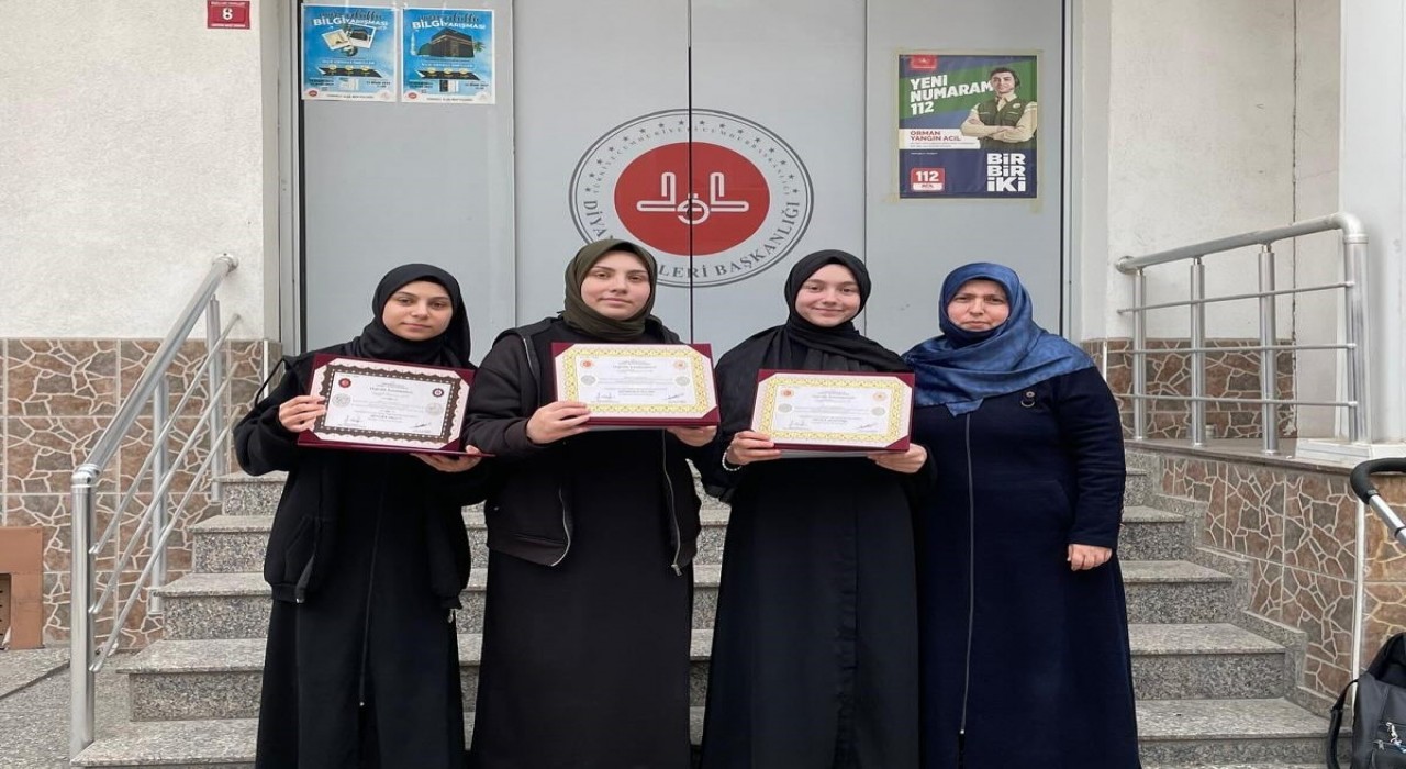 Türkeli Suffe Kuran Kursu ilk hafızlarını yetiştirdi