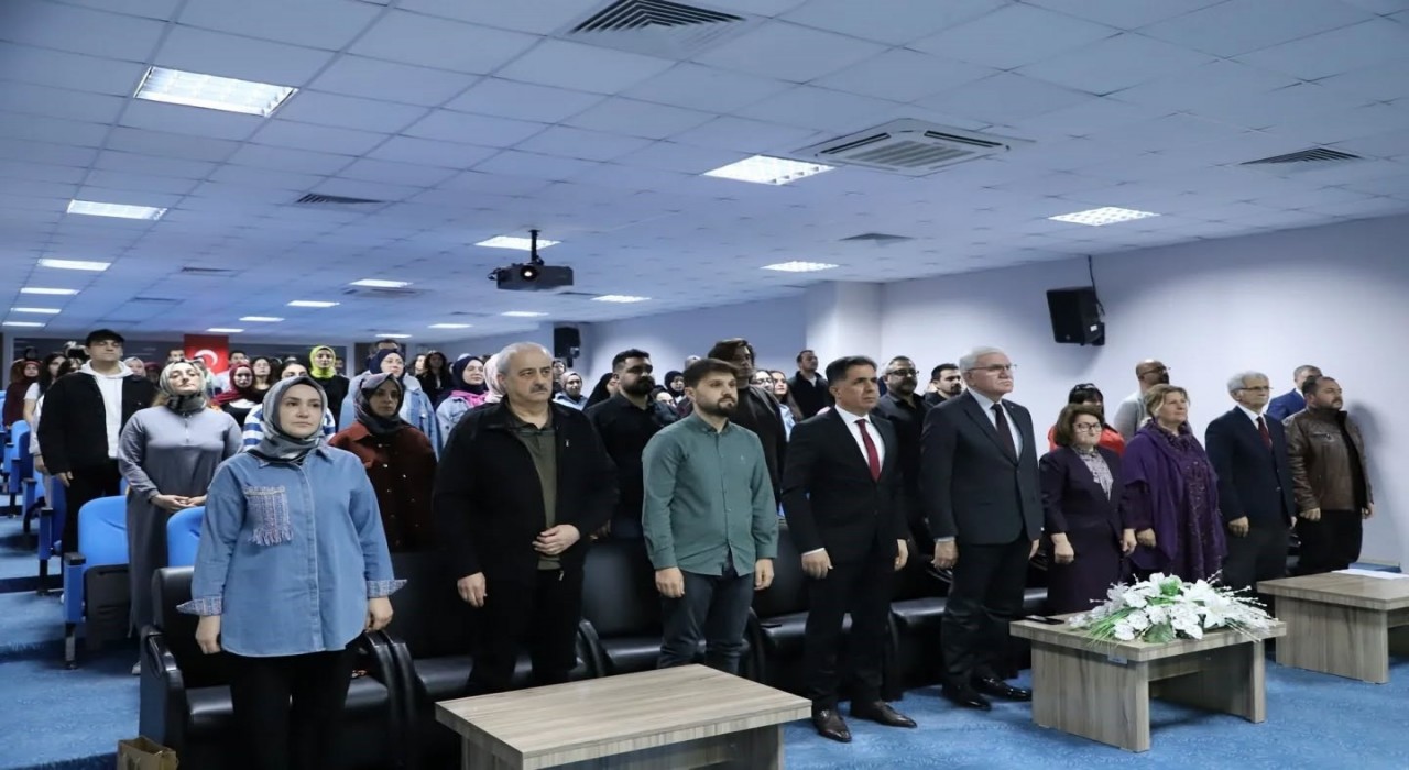Türkiye Cumhuriyetinin Vatandaşlık Tasarımı Olarak İstiklal Marşı konferansı düzenlendi