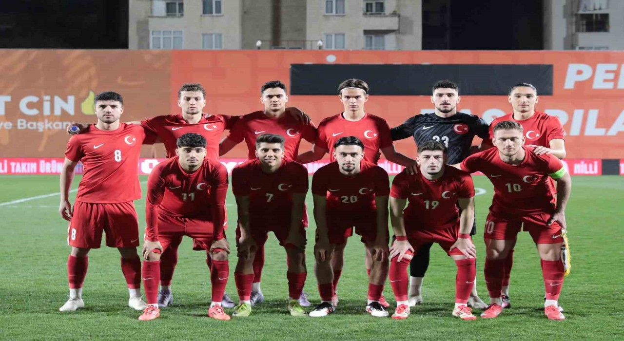 Ümit Milli Takımı, hazırlık maçında Belarusa 3-2 yenildi