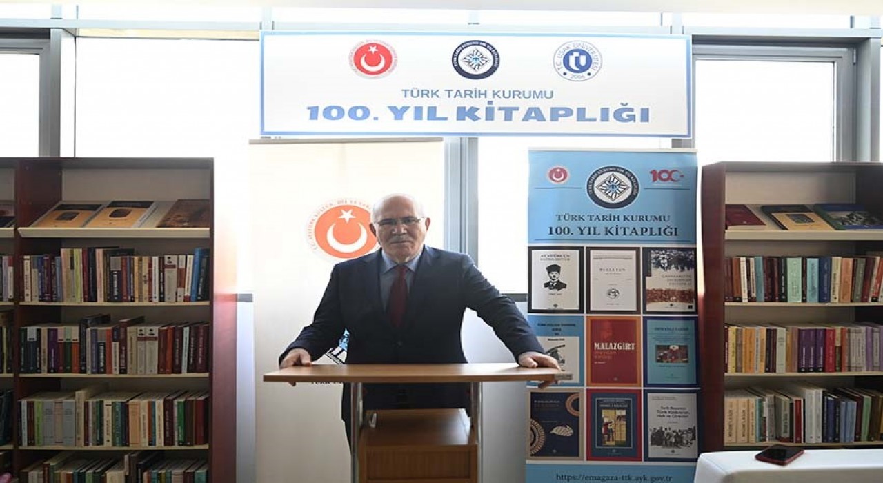 Uşak Üniversitesinde Türk Tarih Kurumu 100. Yıl Kitaplığı açıldı