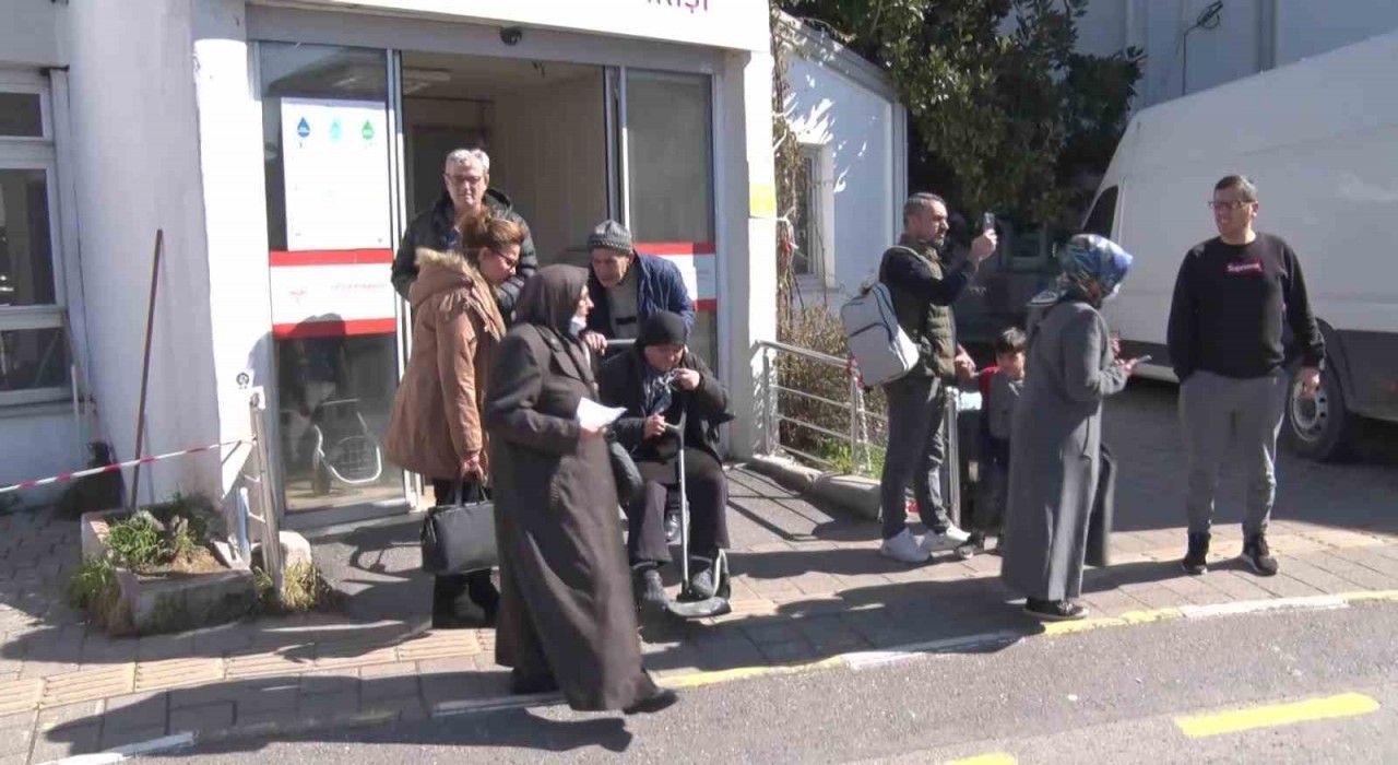 Üsküdar Devlet Hastanesinde korkutan yangın