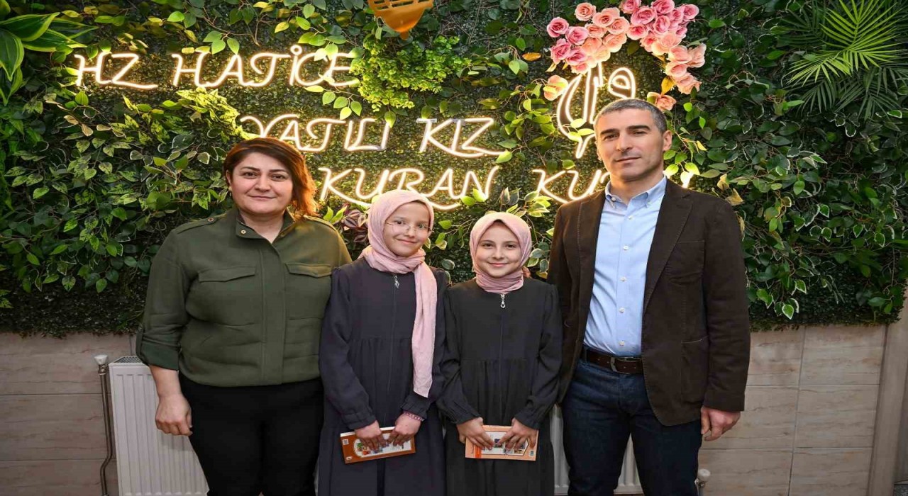 Vali Aktaş, Hz. Hatice Yatılı Hafızlık Kız Kuran Kursu öğrencileriyle iftar sofrasında buluştu