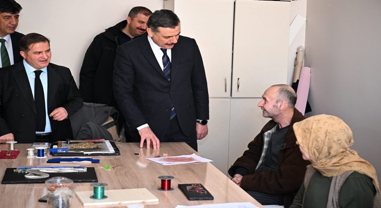 Vali Çiftçi, Palandöken Bakım Merkezini ziyaret etti