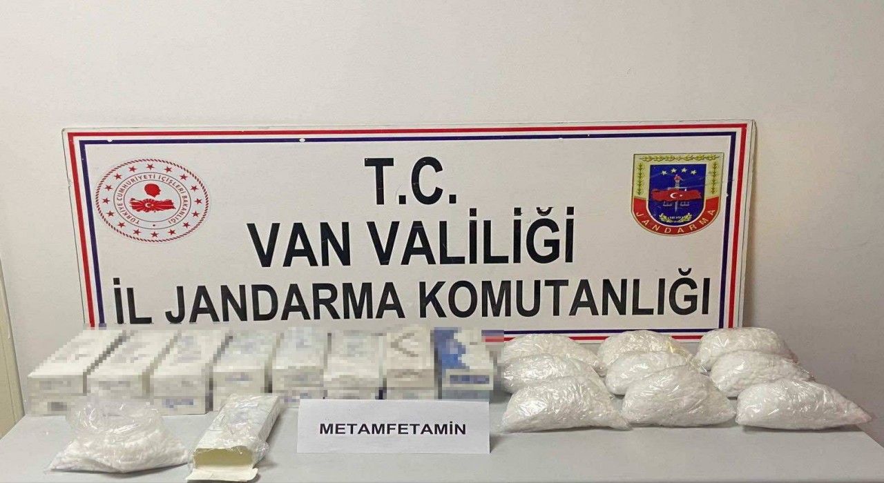 Vanda 110 kilo uyuşturucu ele geçirildi