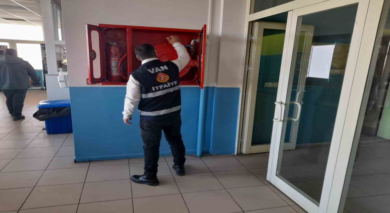Vanda iş yerlerine yönelik yangın denetimleri arttırıldı